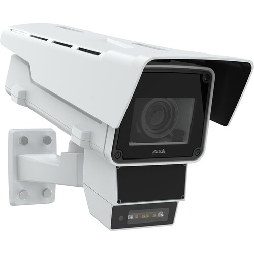 AXIS Q1656-DLE 4 Megapixel Network Camera - Color - Box - White - 124.67 ft Infrared Night Vision - Zipstream, H.265, Moti