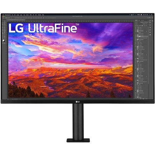 LG UltraFine 32UN88A-W 32" Class 4K UHD LCD Monitor - 31.5" Viewable - In-plane Switching (IPS) Technology - 3840 x 2160 -