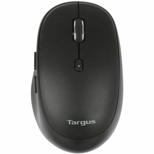 Targus Midsize Comfort Multi-Device Antimicrobial Wireless Mouse - Mid Size Mouse - Optical - Wireless - Bluetooth/Radio F