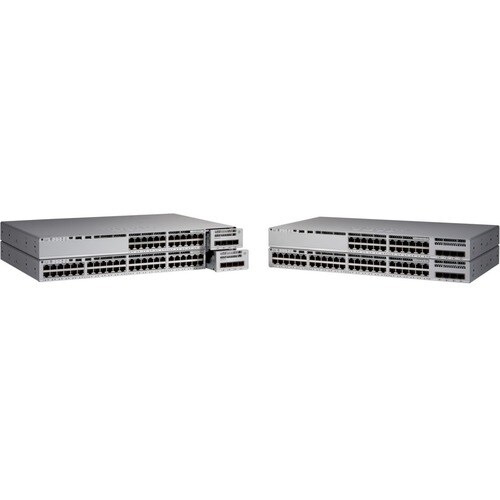 Cisco Catalyst 9200 C9200L-48PL-4X 48 Ports Manageable Ethernet Switch - 3 Layer Supported - Modular - 600 W Power Consump