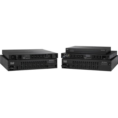 Cisco 4000 4431 Router with UC License - 4 Ports - 4 RJ-45 Port(s) - Management Port - 8 - 4 GB - Gigabit Ethernet - 1U - 