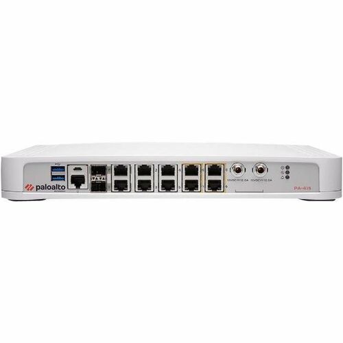 Strata PA-415 Network Security Appliance - 8 Port - 1000Base-T, 1000Base-X - Gigabit Ethernet - 1.30 Gbit/s Firewall Throu