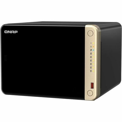 QNAP Turbo NAS TS-664-8G 6 x Total Bays SAN/NAS Storage System - 4 GB Flash Memory Capacity - Intel Celeron N5095 Quad-cor