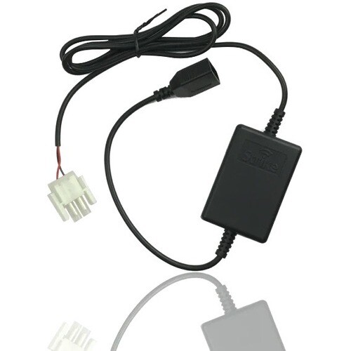 Strike DC Charging Cable with USB - For USB Device, Automobile - 5 V DC / 3 A - USB - 1