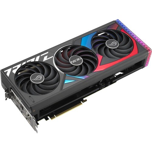 Asus ROG NVIDIA GeForce RTX 4070 Ti Graphic Card - 12 GB GDDR6X - 7680 x 4320 - 2.64 GHz Boost Clock - 192 bit Bus Width -