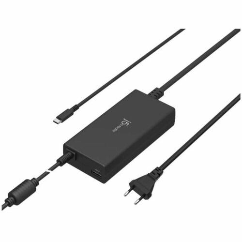 j5create Super Charger JUP2290C-EN 100 W Adaptador de CA - 1 Pack - Adaptador universal - para Chromebook, MacBook, iPhone