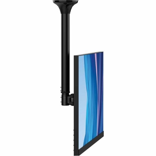 CTA Digital Height-Adjustable Ceiling Mount for Monitors and TVs - 25" to 41" Screen Support - 75 x 75, 100 x 100 - VESA M