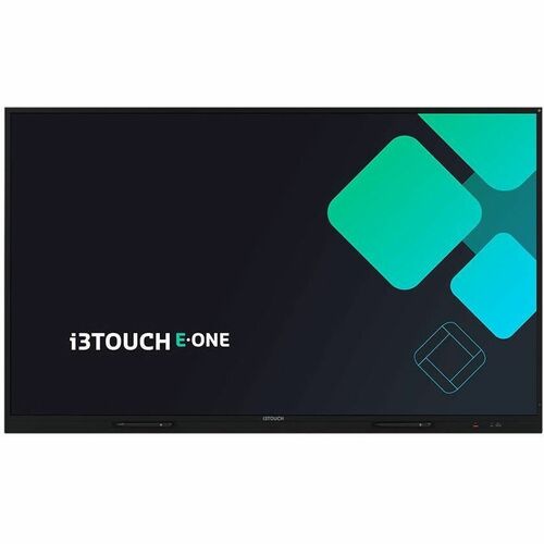 i3 E-ONE Collaboration Display - LCD - ARM Cortex A55 2.30 GHz - 4 GB DDR4 SDRAM - V-Sense Infrared Touch Recognition - To