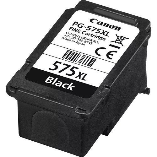 Canon PG-575XL Original High Yield Inkjet Ink Cartridge - Black - 1 Pack - 15 mL - 400 Pages