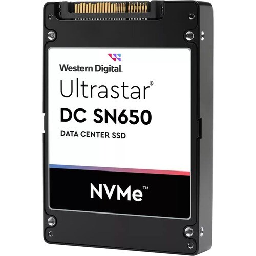 WD Ultrastar DC SN650 WUS5EA176ESP5E3 7.68 TB Unidade de estado sólido - 2,5" Interno - PCI Express NVMe (PCI Express NVMe