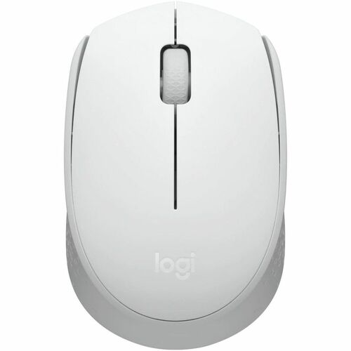 Logitech M172 鼠标 - 无线电频率 - USB - 光学 - 3 按钮 - 珍珠白 - 10 m - 2.40 GHz - 1000 dpi - 滚轮 - 对称 - 1 x AA Battery Supported - 1 年 电