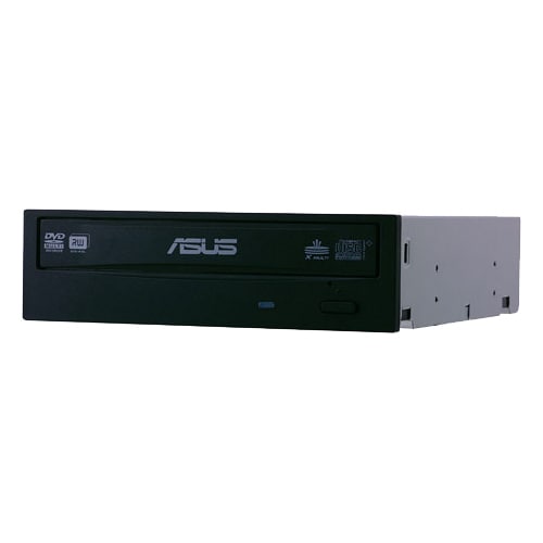 Asus DRW-24B1ST DVD-Writer - Internal - Retail Pack - Black - 48x CD Read/48x CD Write/32x CD Rewrite - 16x DVD Read/24x D