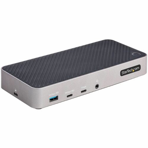 StarTech.com Docking station USB-C per Tre Monitor - Dock USB C Triplo HDMI/DP 4K - Hub USB a 5 Porte - GbE - PD 100W - Do