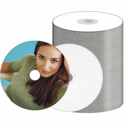 Platinet CD Recordable Media - CD-R - 52x - 700 MB - 100 - 120mm - Printable - Inkjet Print Technology