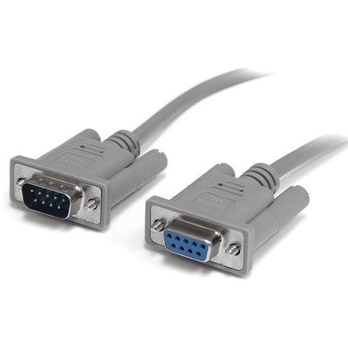 StarTech.com Serial Null modem cable - DB-9 (F) - DB-9 (F) - 10 ft - Cable for PC, Modem, Printer - First End: 1 x 9-pin D