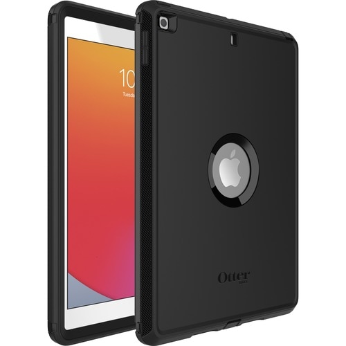 OtterBox Defender Case for Apple iPad (7th Generation), iPad (8th Generation) Tablet - Black - Drop Resistant, Dust Resist