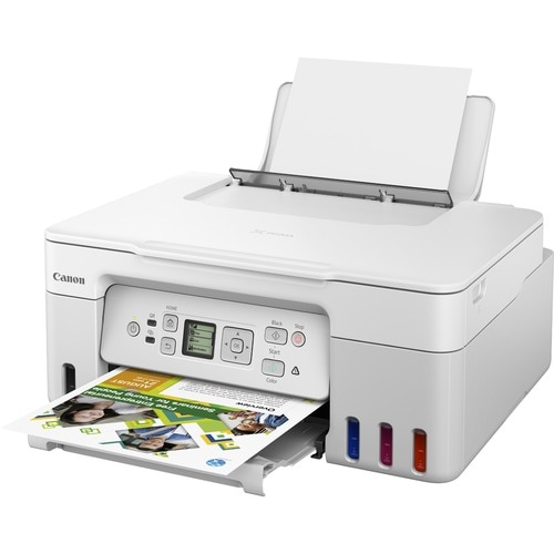 Canon PIXMA G3770 Wireless Inkjet Multifunction Printer - Colour - Black - Copier/Printer/Scanner - 4800 x 1200 dpi Print 