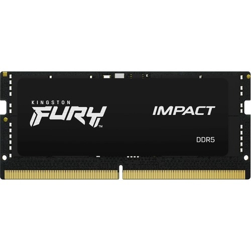 Kingston FURY Impact RAM Module for Notebook - 32 GB (2 x 16GB) - DDR5-5600/PC5-44800 DDR5 SDRAM - 5600 MHz Single-rank Me