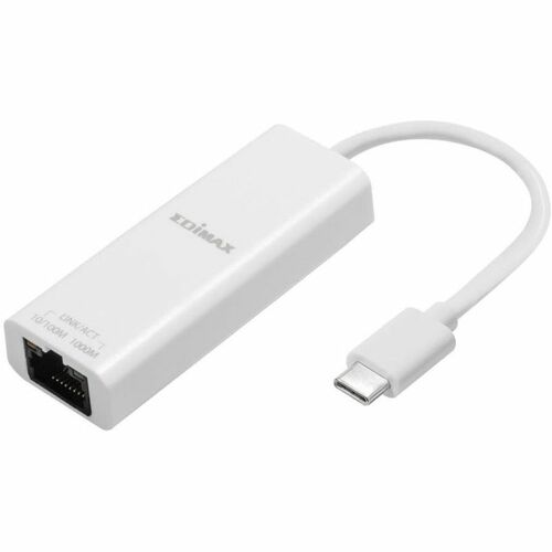 Adattatore Gigabit Ethernet per PC - Edimax EU-4306C - 10Base-T, 100Base-TX, 1000Base-T - USB 3.2 (Gen 1) Tipo C - 1000 Mb
