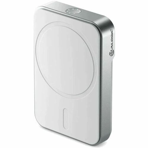 Alogic Matrix Power Bank - White - For Smartphone, Smartwatch, Earbud, USB Type C Device - 5000 mAh - 1 x USB - White