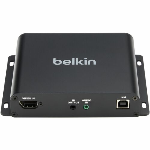 Belkin KVM Extender Transmitter - Wired - TAA Compliant - 100 m Range - 4K - 3840 x 2160 Maximum Video Resolution x Networ