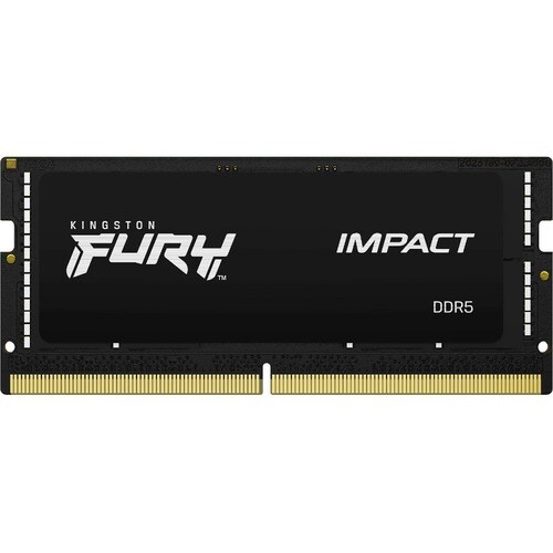 Kingston FURY Impact RAM Module for Notebook, Computer - 64 GB (2 x 32GB) - DDR5-5600/PC5-44800 DDR5 SDRAM - 5600 MHz Dual