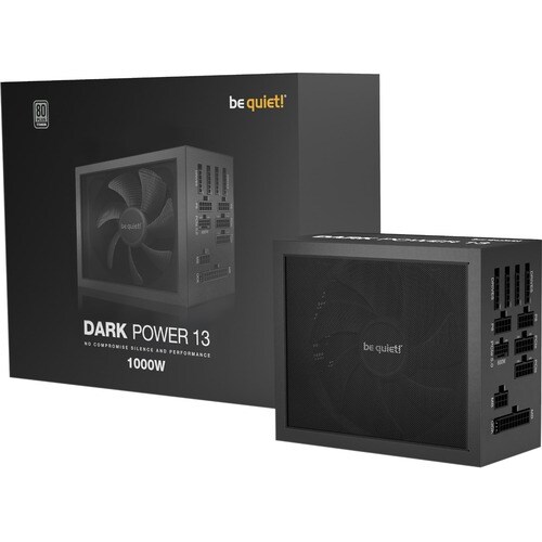 be quiet! Dark Power 13 Dark Power 13 1000W ATX, EPS12V Modular Stromversorgung - 1 kW - Intern - 3.3 V Gleichstrom, 5 V G