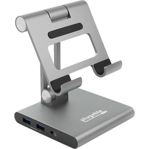 Plugable USBC Dock Tablet Stand - USB-C Dock Tablet and Phone Stand