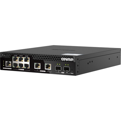 QNAP QSW-M2106PR-2S2T 8 Ports Manageable Ethernet Switch - 10 Gigabit Ethernet, 2.5 Gigabit Ethernet - 10GBase-X, 10GBase-