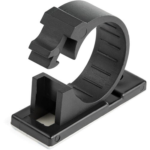 StarTech.com Kabelbinder - Schwarz - 100 / Pack Paket - TAA-konform - Kabel-Klemme - 15,2 mm Länge - Nylon 66