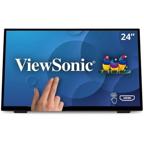 ViewSonic TD2465 24 Zoll Class LCD-Touchscreen-Monitor - 16:9 Format - 7 ms Reaktionszeit - 60,5 cm (23,8 Zoll) Viewable -