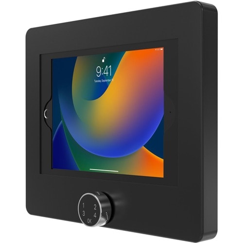 CTA Digital Universal Digital Password Locking Security Wall Mount Enclosure - 9.70" to 11" Screen Support - 75 x 75 - VES
