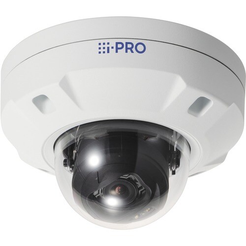 i-PRO WV-S25700-V2LN Outdoor 4K Network Camera - Colour - Dome - White - 70.10 m Infrared Night Vision - H.265, H.264, MJP