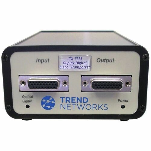 TREND Networks Digital Fibre Optic Transceiver - Single-mode - 1310 nm Fiber - 10 km - Power Supply