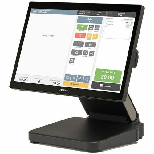 Toshiba POS Terminal - (Intel Core i5 i5-1145G7E - 8 GB DDR4 SDRAM 128 GB M.2/PCI Express - 39.6 cm (15.6") LCD Touchscree