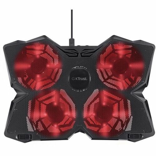 Trust Gaming 278 Kühlständer - Schwarz - 4 Lüfter