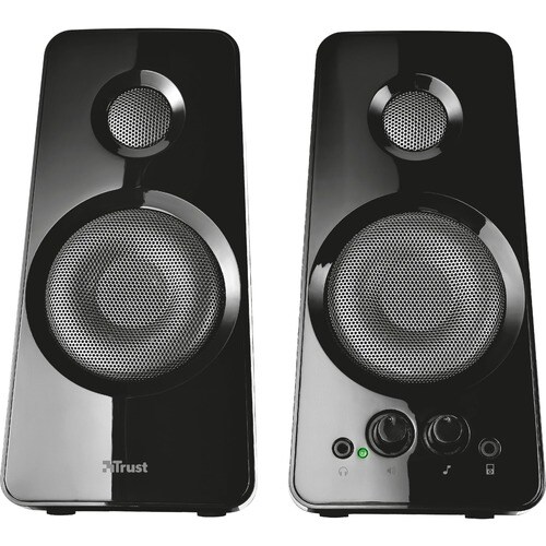 Trust Tytan 2.0 Lautsprechersystem - 18 W RMS - Schwarz - Bücherregal, Tabletop - USB