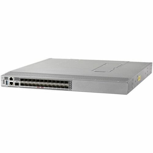 Cisco 9124V 24 Ports 64 Gbit/s Fibre Channel Switch - 24 Fiber Channel Ports - Gigabit Ethernet - 24.0 x Total Expansion S