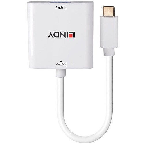 LINDY Videoadapter - 1900 x 1200 Supported - Weiß