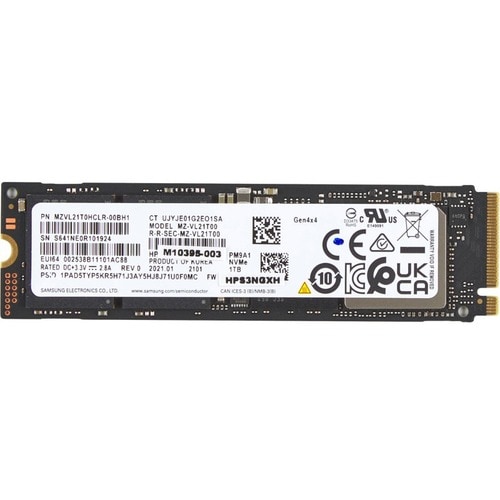 HP 1 TB Solid State Drive - M.2 2280 Internal - PCI Express NVMe (PCI Express NVMe 4.0 x4) - Workstation, Notebook, Deskto