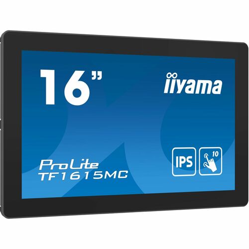 iiyama ProLite TF1615MC-B1 16 Zoll Class Open-Frame LCD-Touchscreen-Monitor - 16:9 Format - 25 ms Reaktionszeit - 39,6 cm 
