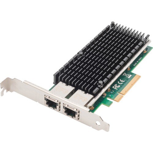 Digitus 10 Gigabit-Ethernet-Karte für Server - 10GBase-T - Plug-in-Karte - PCI Express x8 - Intel X540 BT2 - 2 Anschluss(e
