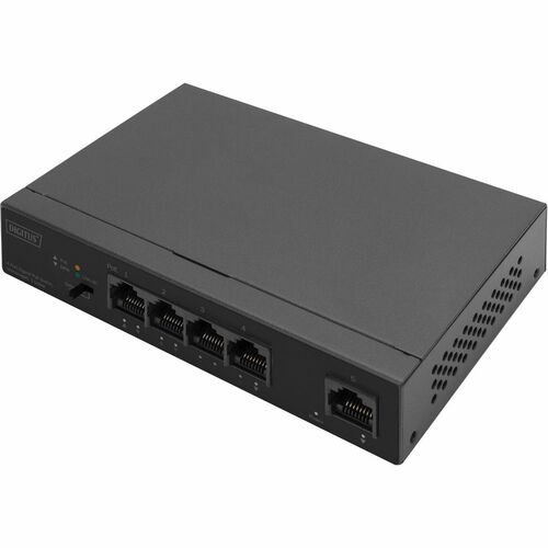 Digitus 4 Anschlüsse Ethernet-Switch - Gigabit-Ethernet - 10/100/1000Base-T - 2 Unterstützte Netzwerkschicht - Modular - 6