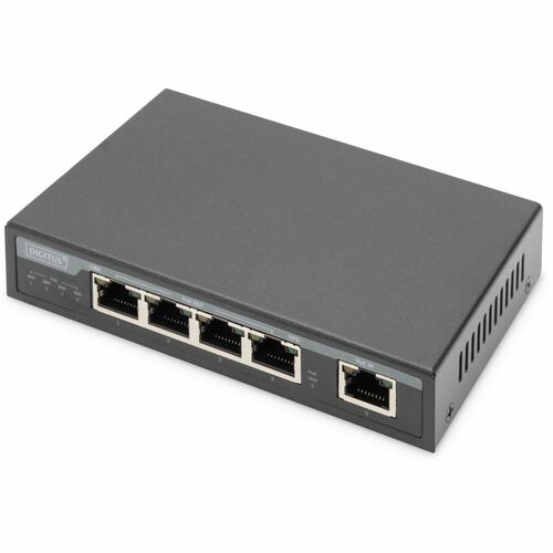 Digitus 4-Port Gigabit 4PPoE Extender, 802.3at, 60 W. Ethernet Schnittstellen Typ: Gigabit Ethernet, Ethernet LAN Datentra