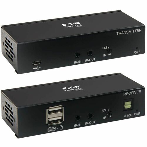 Tripp Lite series B127A-1A1-BDBD KVM Extender - Wired - TAA Compliant - 2 Computer(s) - 1 Local User(s) - 2 Remote User(s)