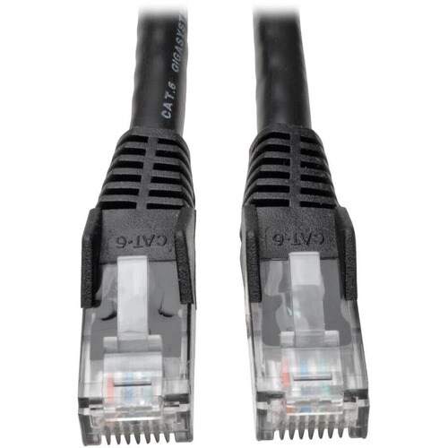 Tripp Lite by Eaton Gigabit N201-014-BK 4.27 m Category 6 Network Cable for Network Device, ATM - 1 Each - First End: 1 x 