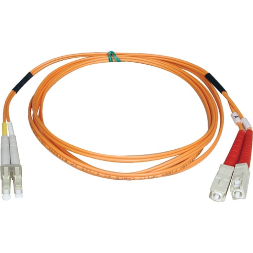 Tripp Lite by Eaton N516-05M 5 m Fiber Optic Network Cable - First End: 2 x LC - Male - Second End: 2 x SC Network - Male 