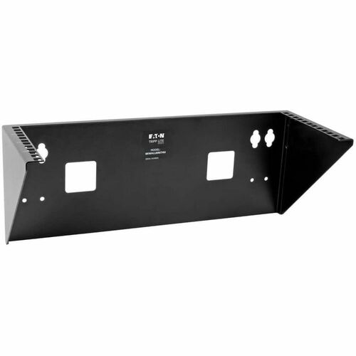 Tripp Lite series SmartRack SRWALLBRKT4U Mounting Bracket for Server, Network Switch, UPS - Black - 79.38 kg Load Capacity