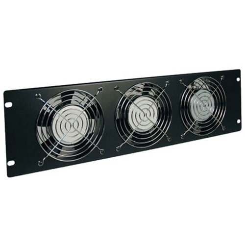 Tripp Lite by Eaton SRXFAN3U Fan Tray - Black - 3 Fan - 5.9 m³/min - 3U Rack Height