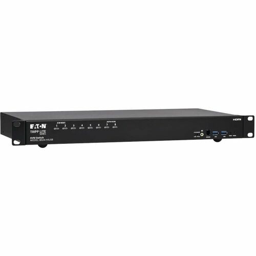 Tripp Lite series B024-H4U08 KVM Switchbox - TAA Compliant - 8 Computer(s) - 1 Local User(s) - 4096 x 2160 - 50 Hz, 60 Hz 